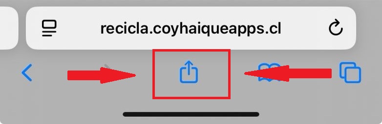 Botón Compartir iOS